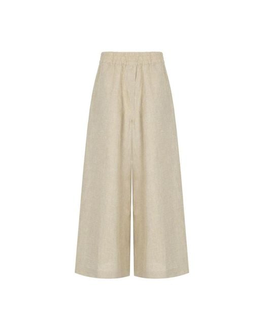 Weekend by Maxmara Natural Wide Trousers