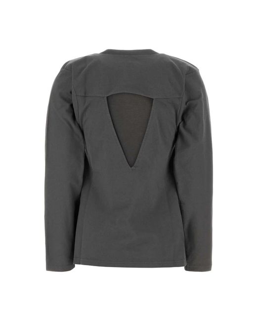 Jil Sander Gray Blouses