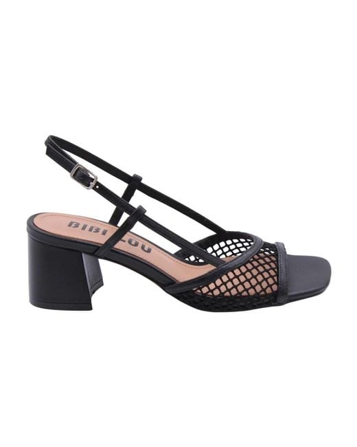 Bibi Lou Blue High Heel Sandals