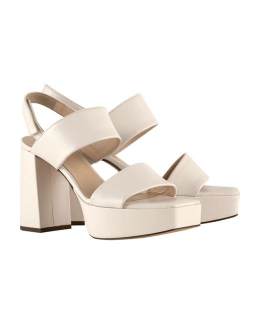Högl White High Heel Sandals