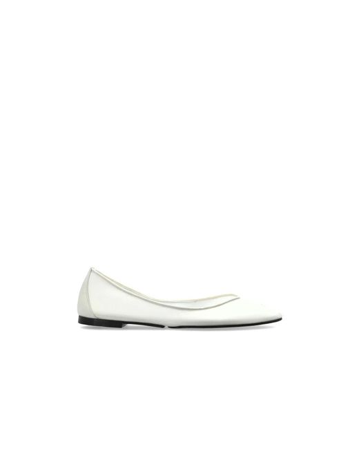 Jacquemus White Ballerinas