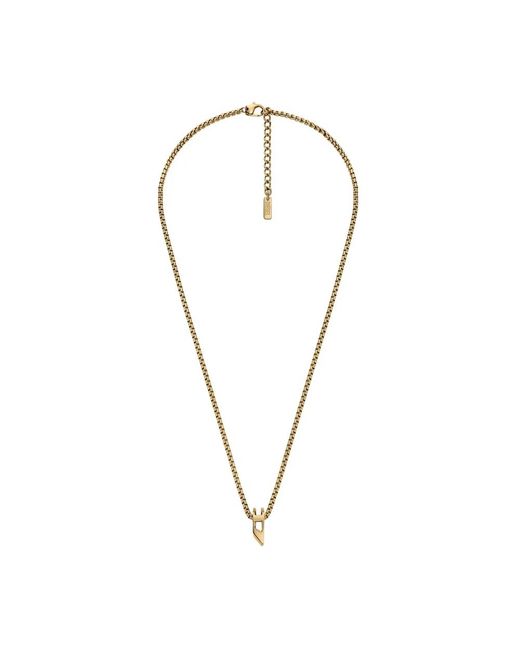 DIESEL Metallic Necklaces
