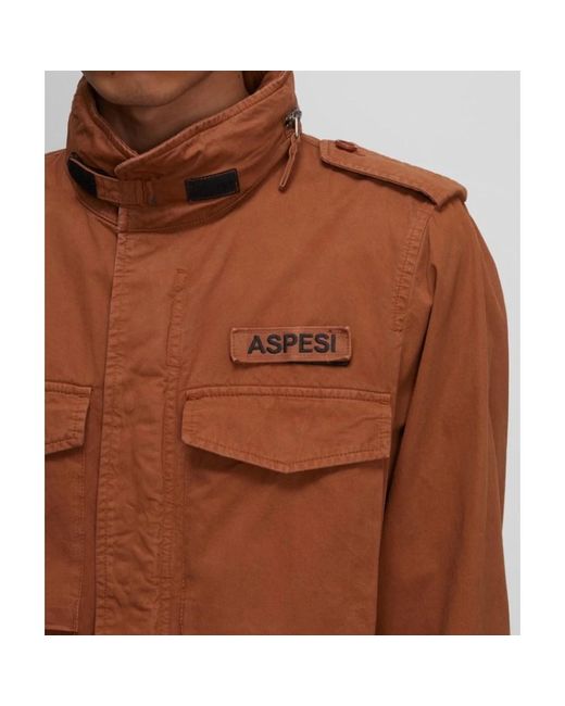 Jackets > light jackets Aspesi pour homme en coloris Brown