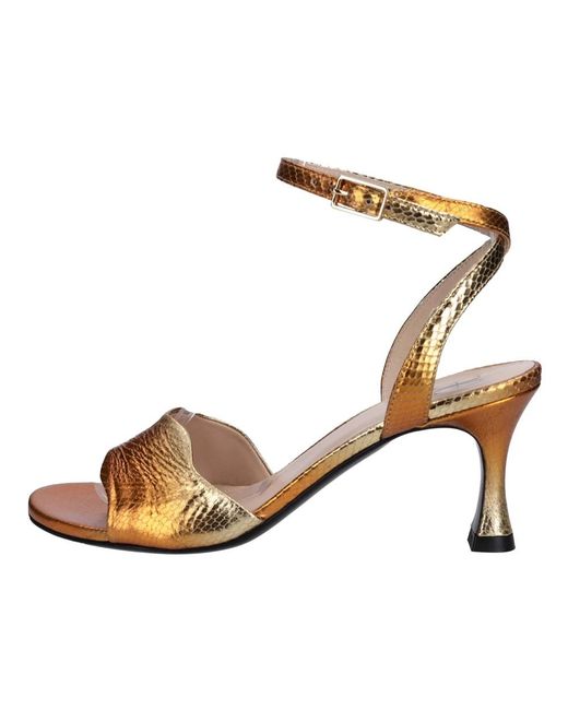 Fabi Natural High Heel Sandals