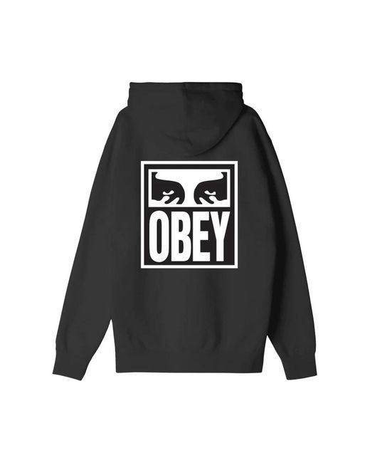 Obey Stylische sweatshirts in Black für Herren