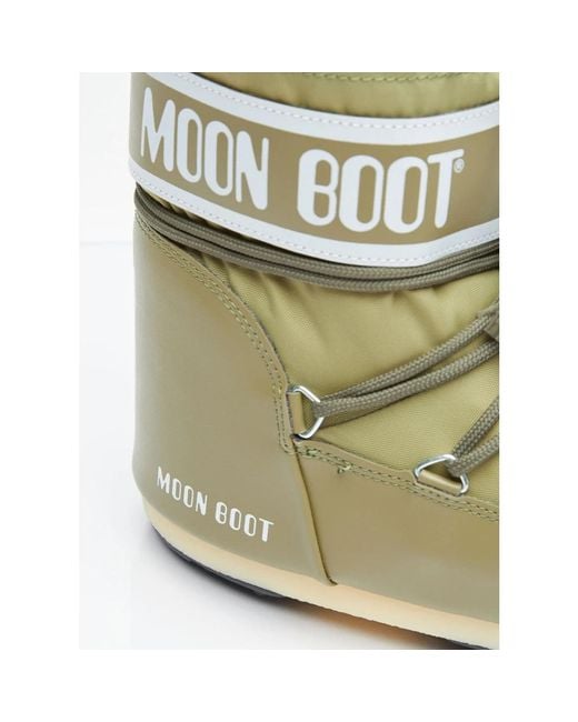 Moon Boot Wasserabweisende schneestiefel in Green für Herren
