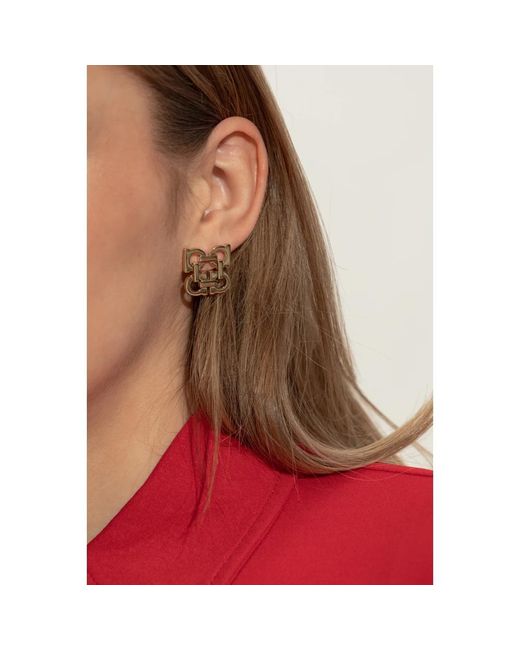 Earrings Ferragamo en coloris Metallic