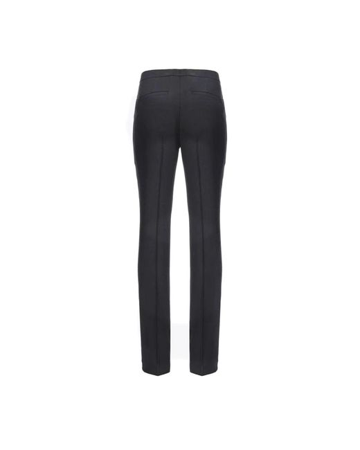 Pinko Blue Slim-Fit Trousers