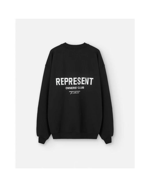 Represent Black Sweatshirts for men