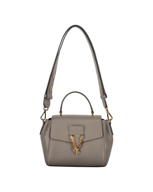 Versace Gray Handbags