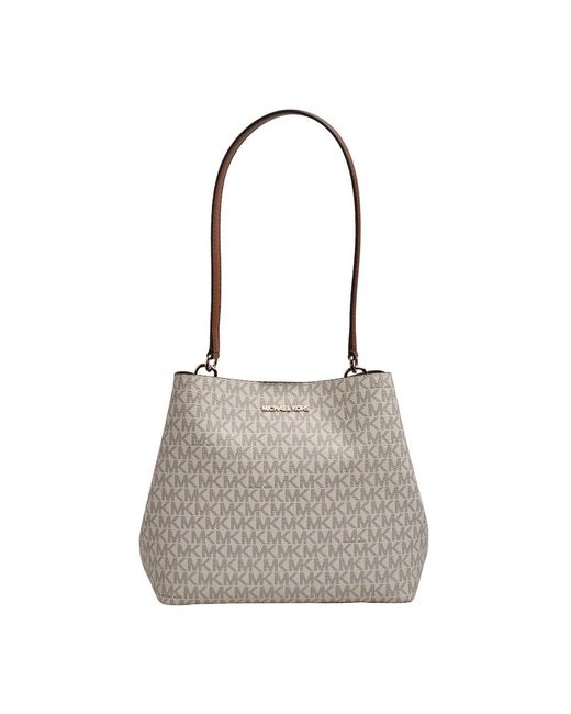 Michael Kors Gray Shoulder Bags