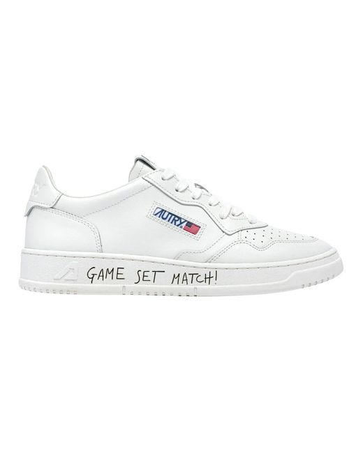 Autry White Sneakers for men
