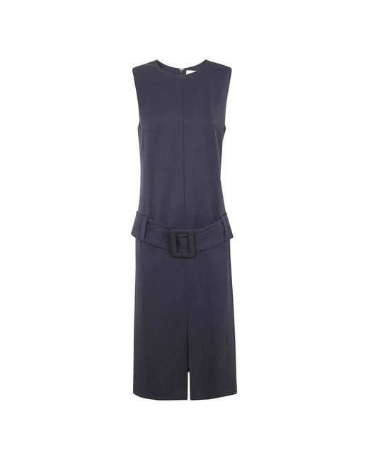 Midi Dresses Patou en coloris Blue
