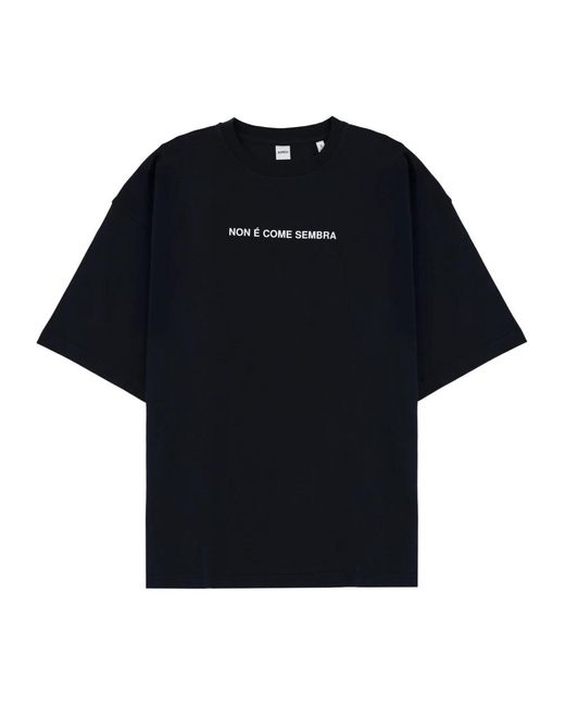 T-Shirts Aspesi de color Black