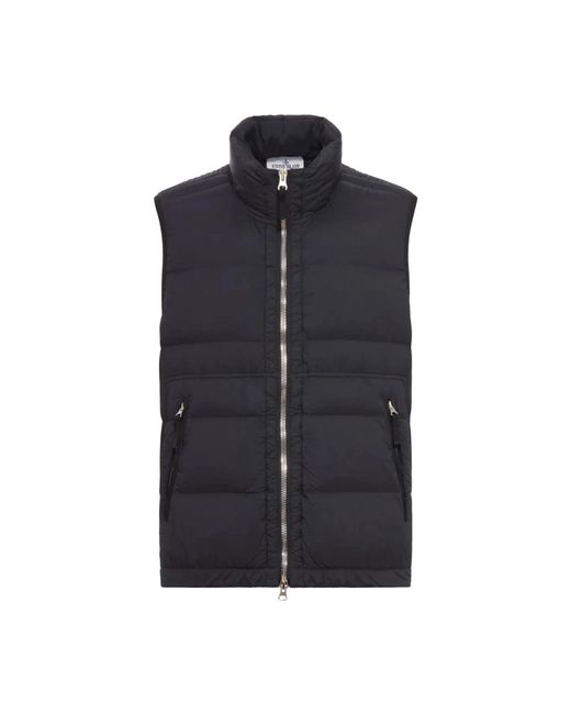 Vests Stone Island de hombre de color Blue