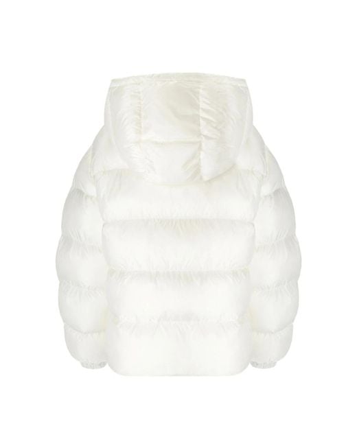 Elisabetta Franchi White Winter Jackets