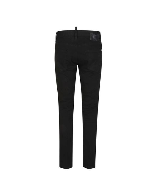 DSquared² Black Slim-Fit Jeans for men