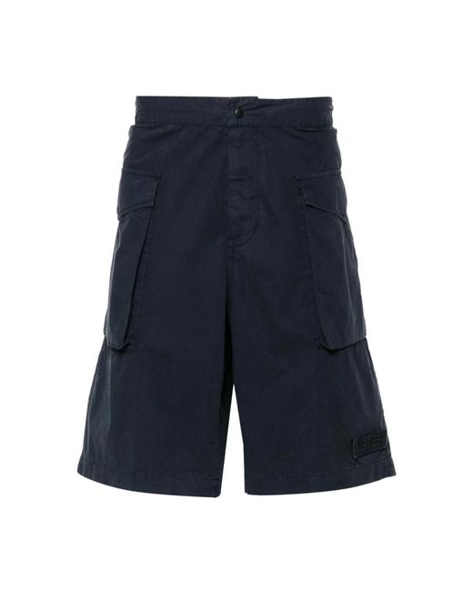 Aspesi Blue Casual Shorts for men
