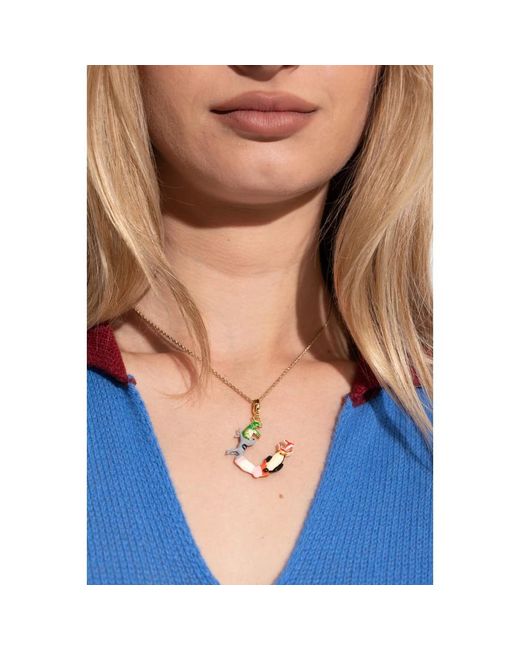 Marni Multicolor Messinganhänger