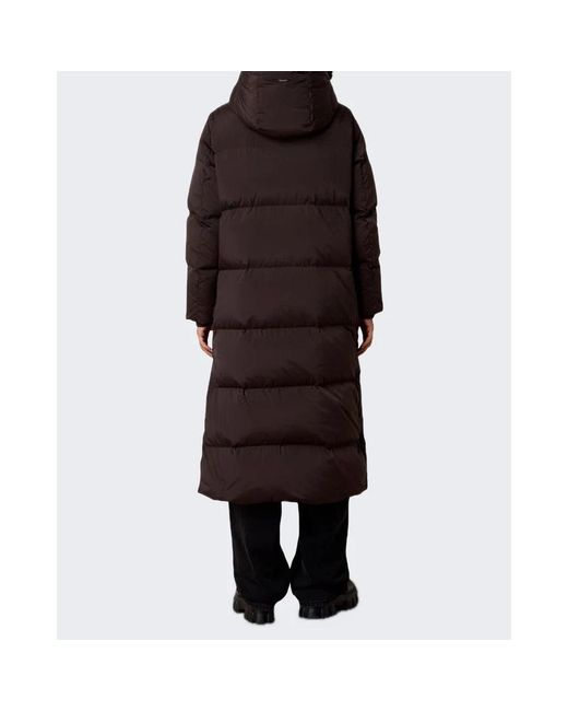 Down Coats Woolrich en coloris Black