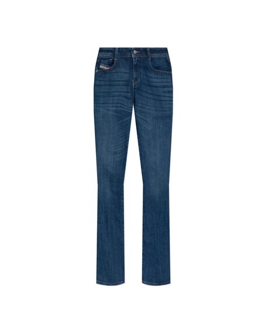 DIESEL Straight Jeans in het Blue