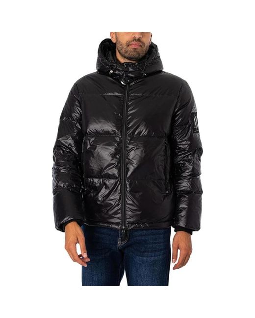 ARMANI EXCHANGE Black Winter Jackets for men