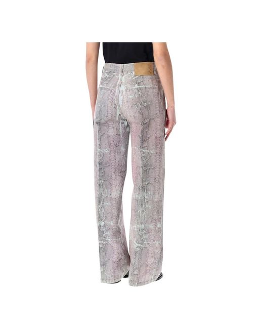Haikure Gray Straight Fit Jeans