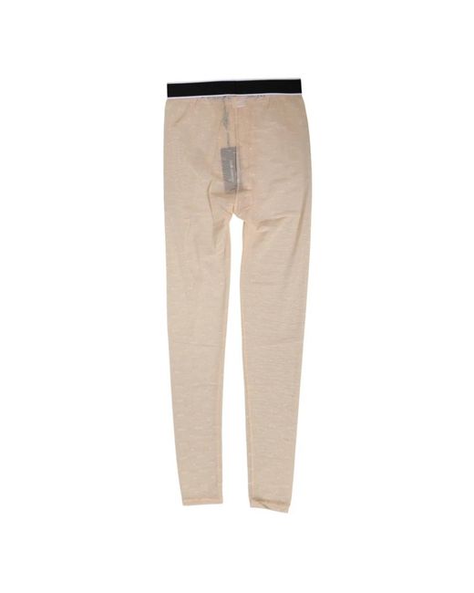 Dolce & Gabbana Natural Leggings