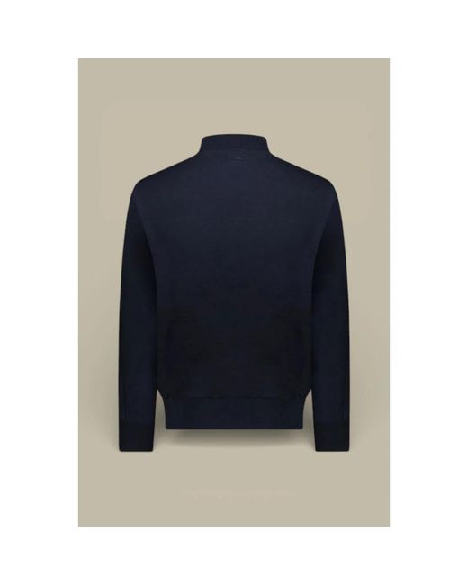 Paul & Shark Blue Bomber Jackets for men