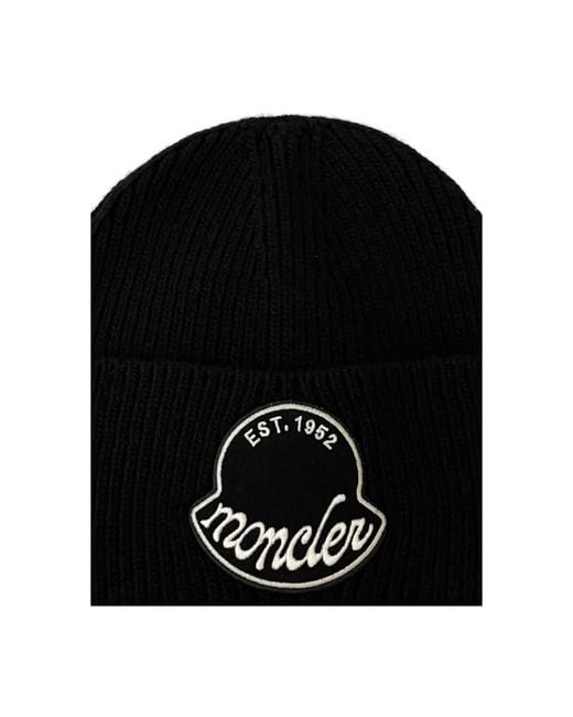 Beanies Moncler de hombre de color Black