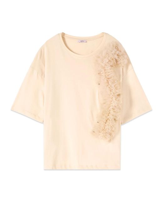 T-Shirts Oltre de color Natural