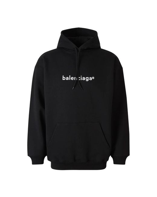 Balenciaga New Copyright Medium Fit Hoodie in Black für Herren
