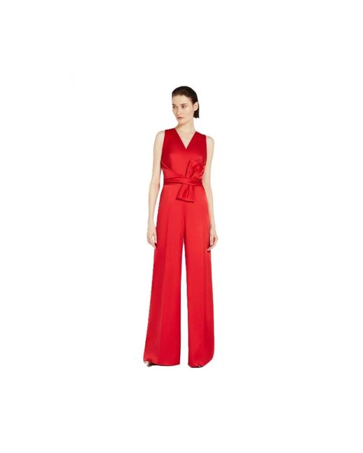 Max Mara Red Jumpsuits