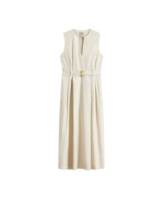 Woolrich Natural Midi Dresses