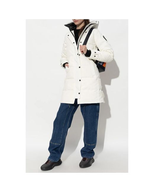 Canada Goose Down Jackets in het White