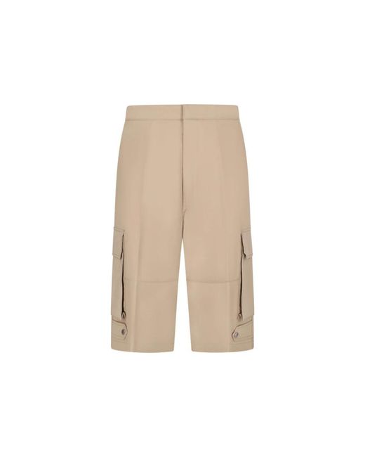 AMI Long Shorts in het Natural voor heren