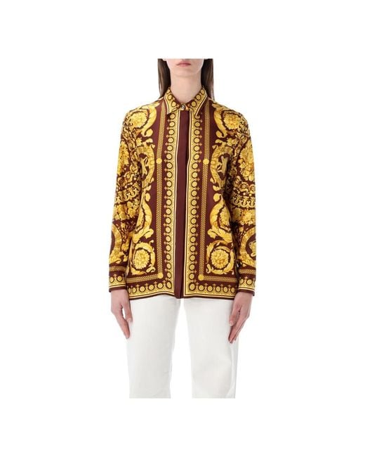 Versace Metallic Shirts
