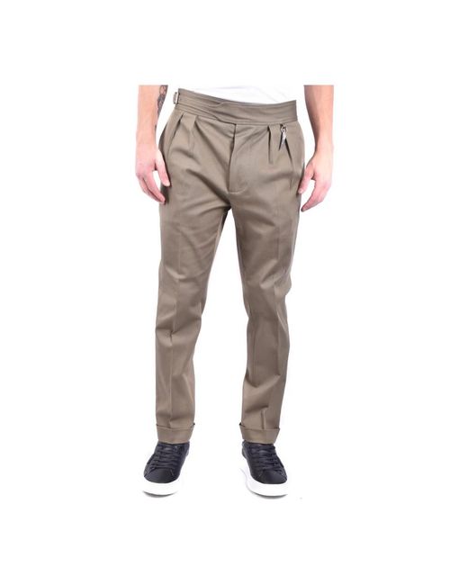 Roberto Cavalli Gray Slim-Fit Trousers for men