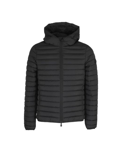 Save The Duck Black Winter Jackets for men