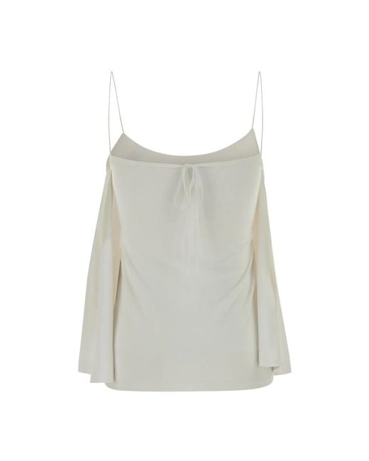 Jacquemus Gray Sleeveless Tops