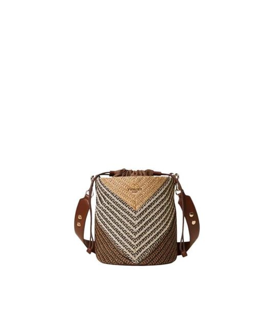 Twinset Brown Shoulder Bags