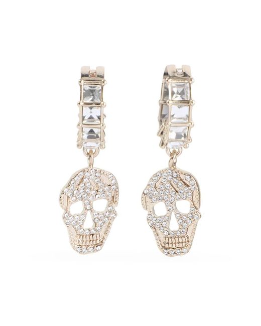 Earrings McQueen de color Metallic