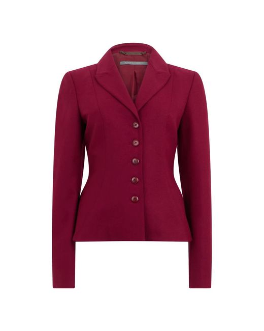 Alberta Ferretti Red Blazers