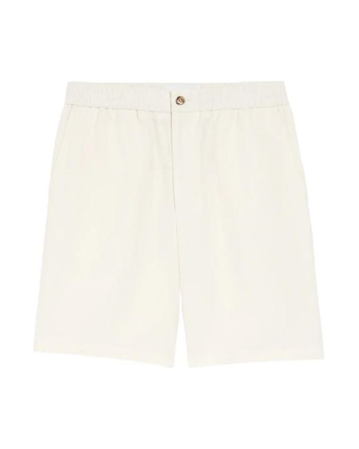 AMI White Casual Shorts for men