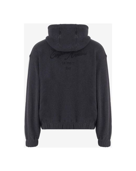Emporio Armani Blue Zip-Throughs for men