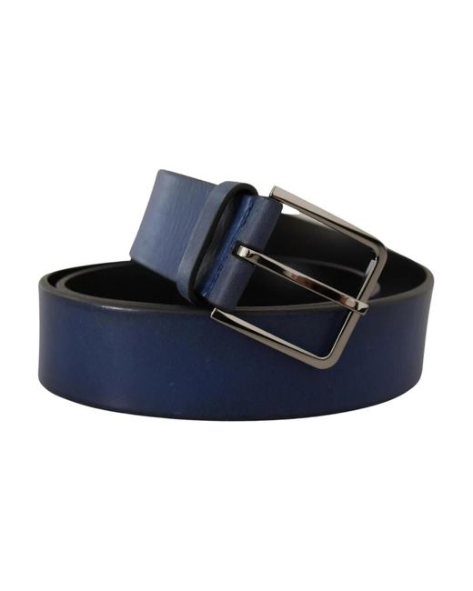 Belts di Dolce & Gabbana in Blue da Uomo