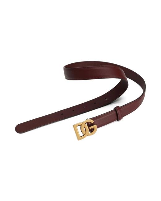 Dolce & Gabbana Brown Belts