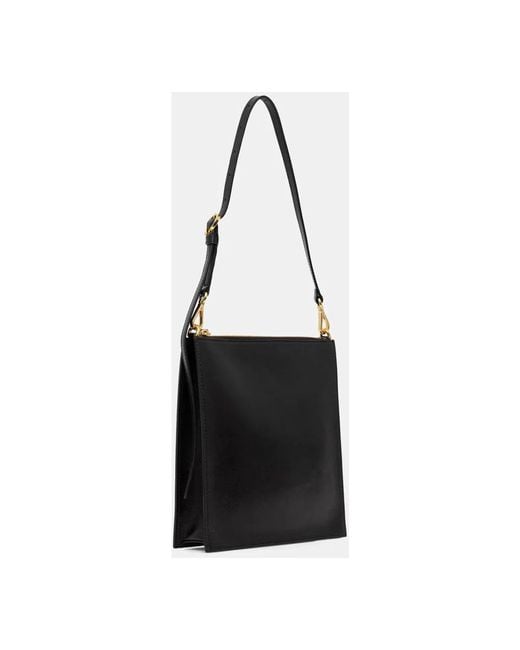 Pollini Black Tote Bag