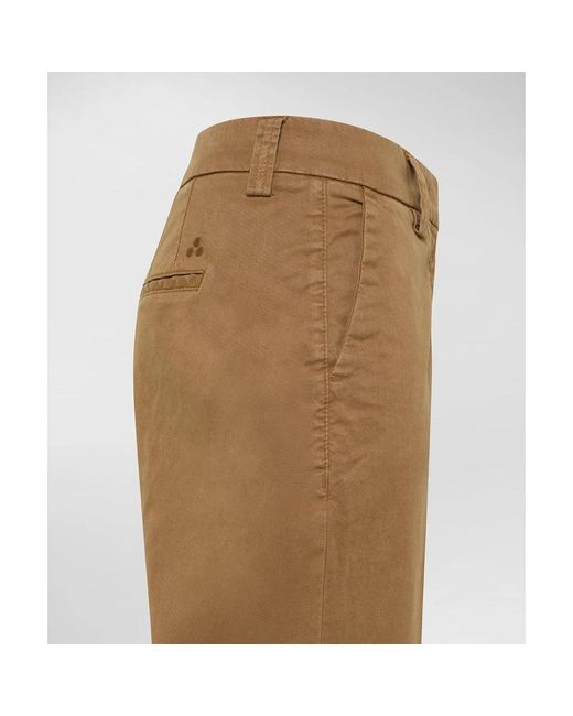 Peuterey Brown Straight Hosen