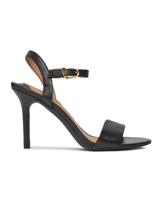 High Heel Sandals Ralph Lauren en coloris Metallic